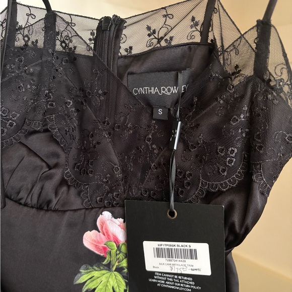 Cynthia Rowley Iris Silk Top - Picture 5 of 5